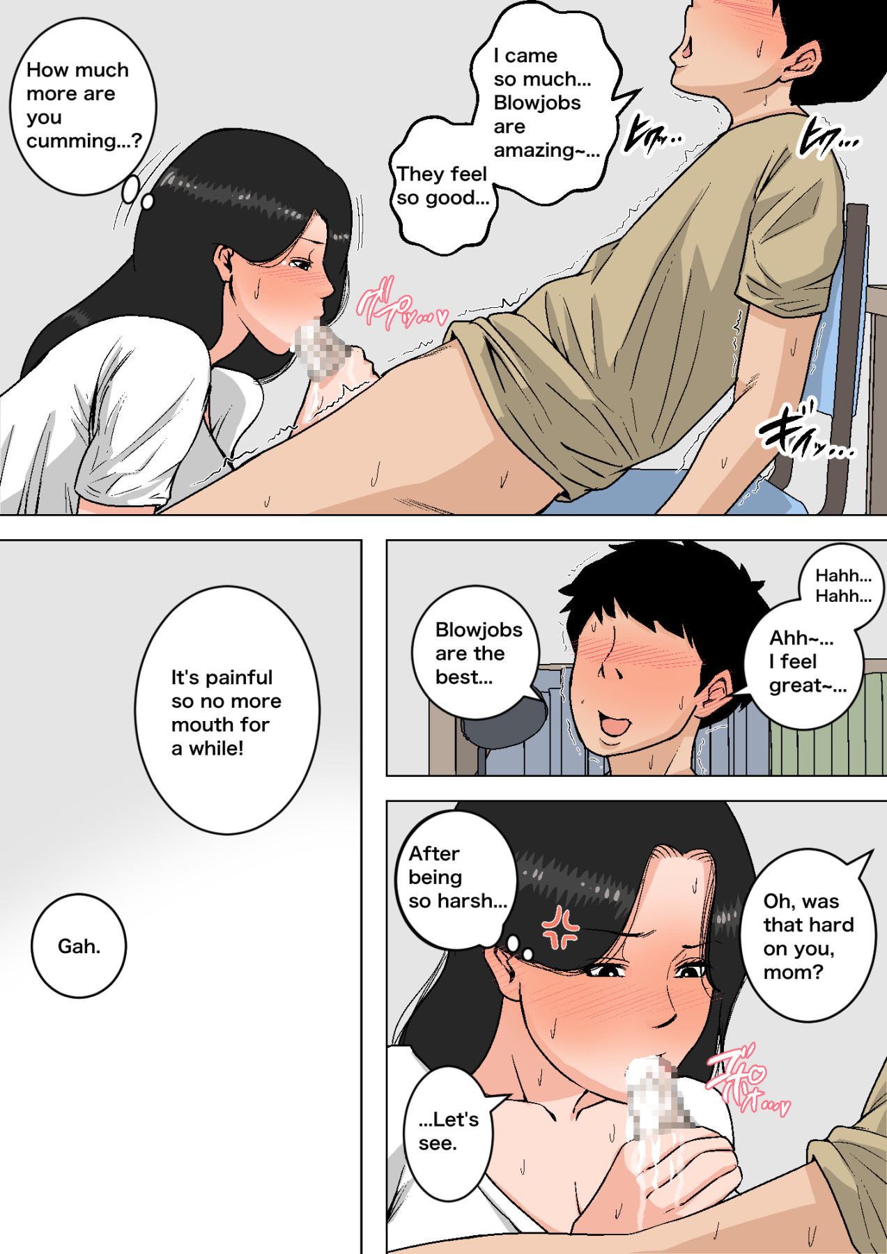 Hentai Manga Comic-The New - Cumming in Mom Daily!-Read-27